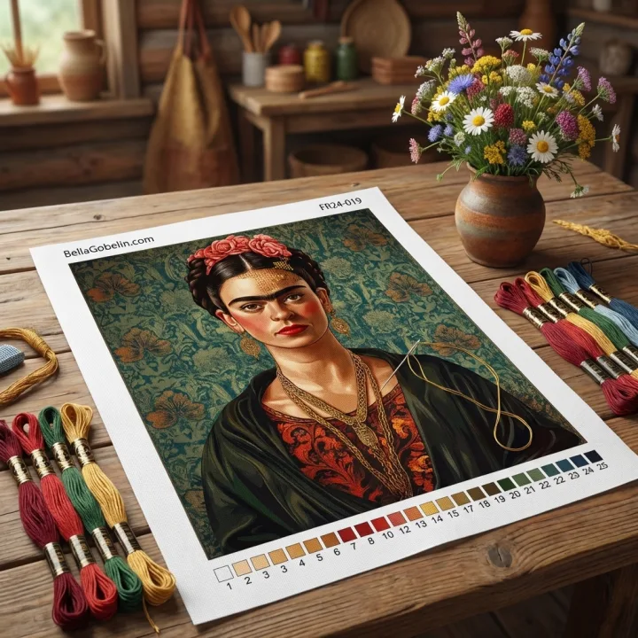 Frida Kahlo portré – FR24-019