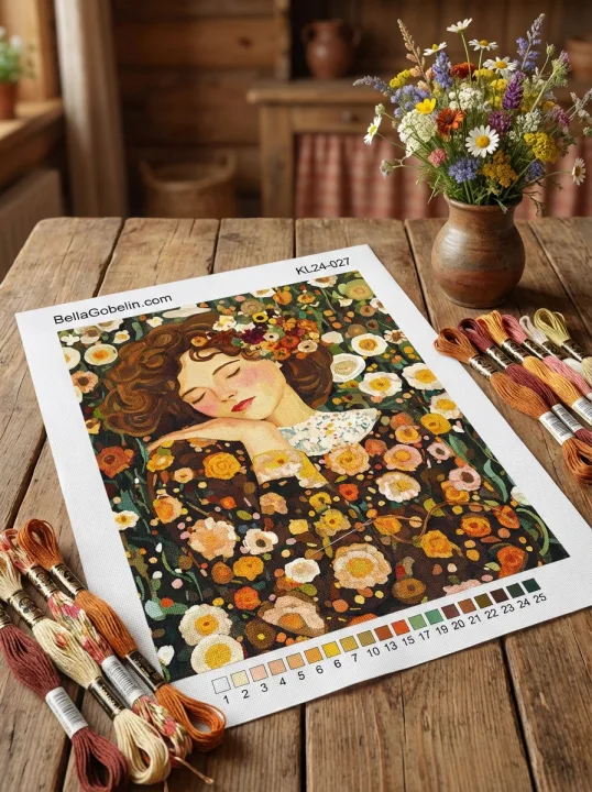 Klimt stílus: Tavasz