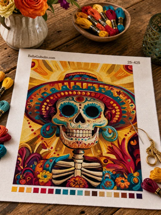 Mexikói halloween stílus