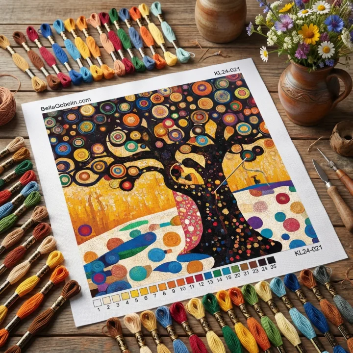 Klimt stílus: A fa