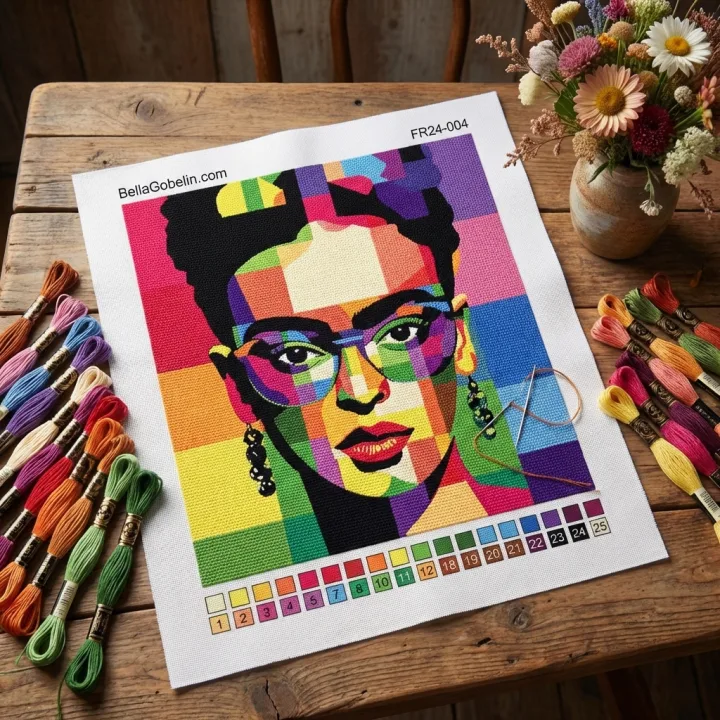 Frida Kahlo modern portré – FR24-004