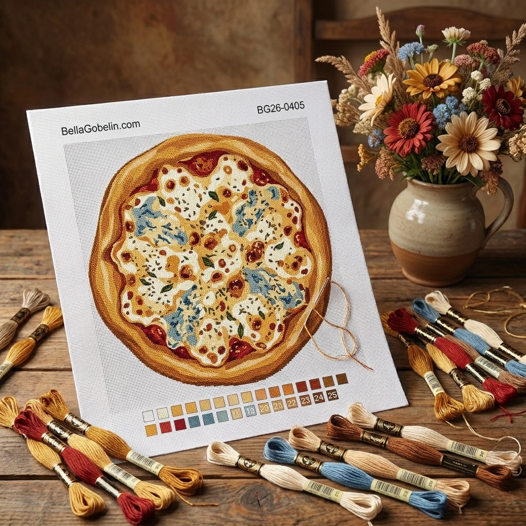 Négysajtos pizza