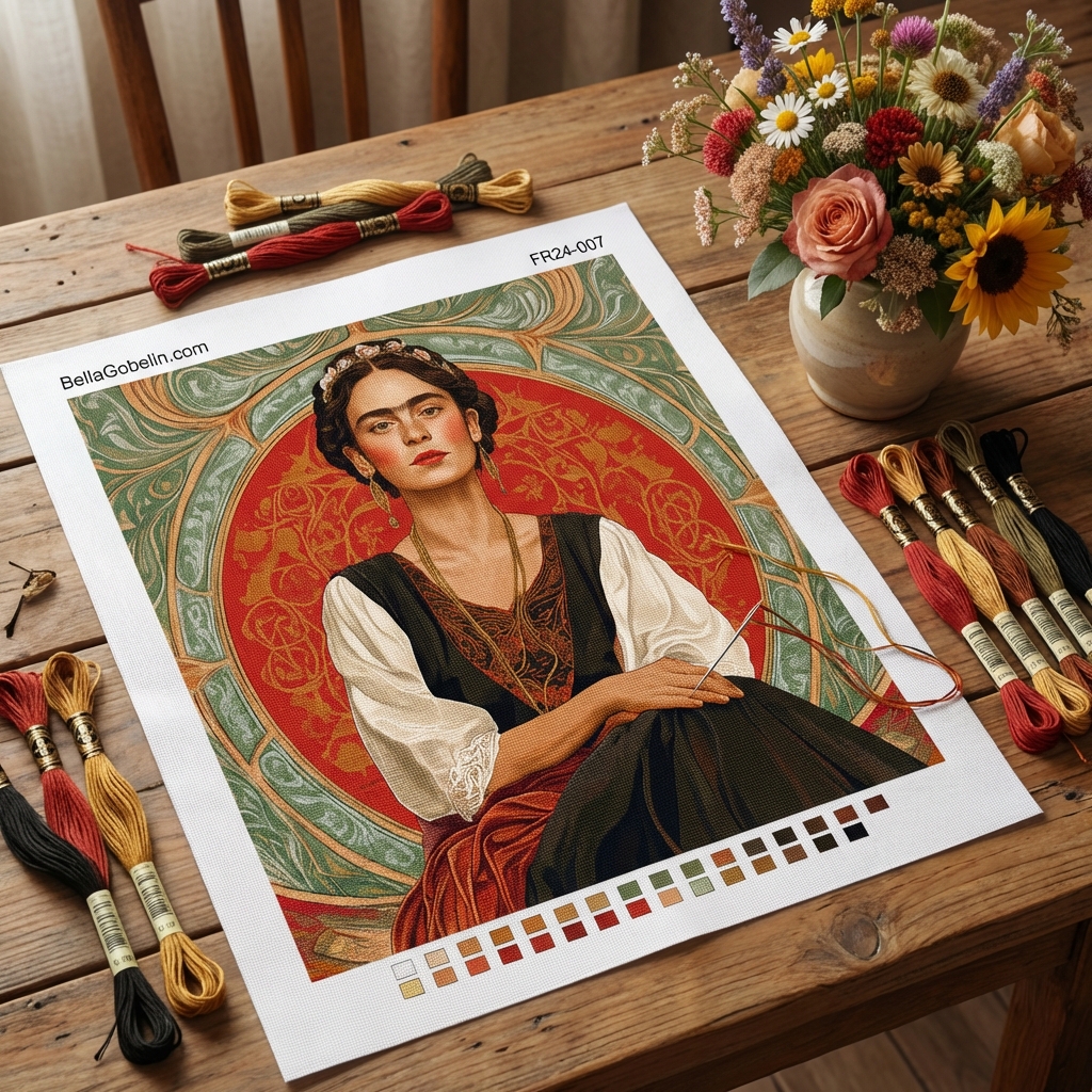 Frida Kahlo portré