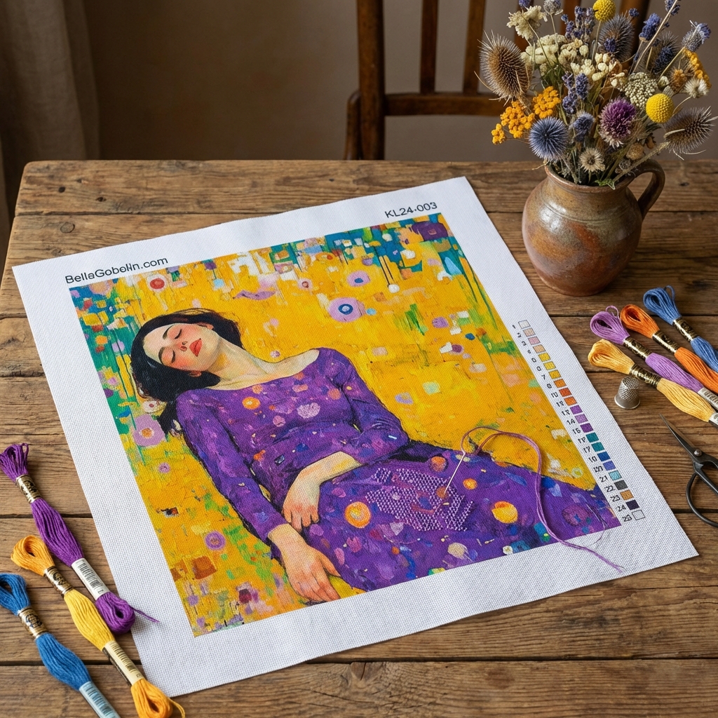 Klimt stílus: Pihenés