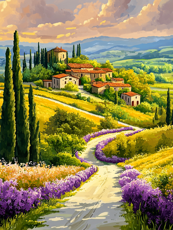 Gyönyörű Toscana